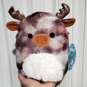 7-8" Squishmallow Greggor moose soft plush Kellytoy gift toy